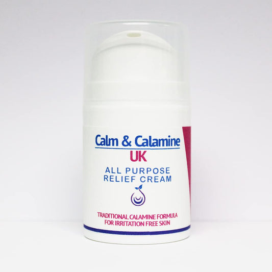 Calm & Calamine UK | All-Purpose Relief Cream | Calamine Cream for Itchy Skin