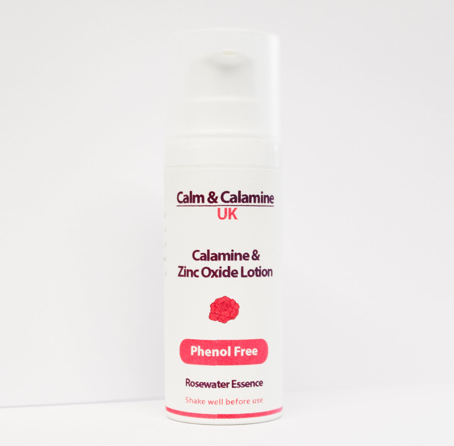 Calamine and Zinc Oxide Lotion 50ml | Phenol Free Calamine lotion for irritated itchy skin