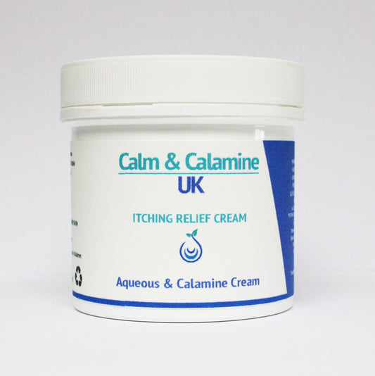 Calm & Calamine UK | Aqueous & Calamine Cream 200ml | Calm Irritated Skin & Spots
